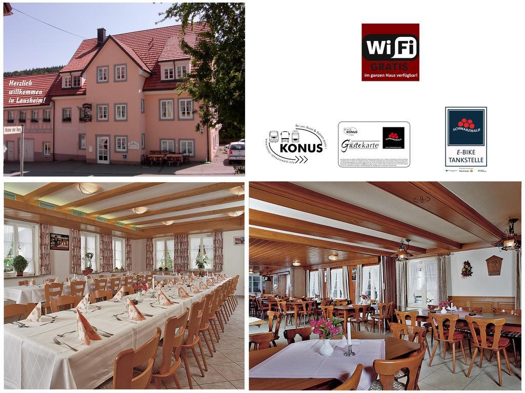 Gasthaus Kranz Lausheim Exteriör bild